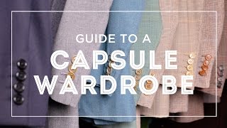 Capsule Wardrobe For Men  37 Items You Need To Create Stylish SpringSummer amp FallWinter Outfits [upl. by Battiste]