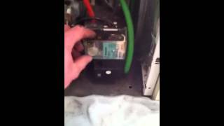 Burner reset on worcester heatslave [upl. by Suirauqed]