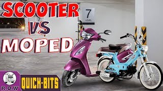 Scooters Vs Mopeds [upl. by Lander]