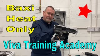 Gas Training  Baxi Heat Only Boiler  Strip Down and Fault Codes [upl. by Akined780]