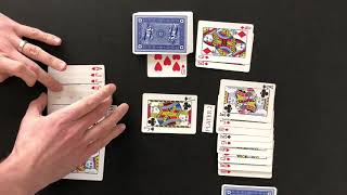 How To Play Pinochle 2 Players [upl. by Janenna642]