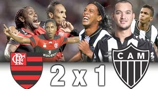 Flamengo 2 x 1 Atlético MG  Brasileiro 2012  Melhores Momentos [upl. by Haslett]