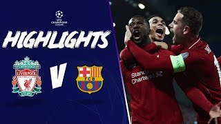 Reds complete miracle comeback against Barca Liverpool 40 Barcelona  Champions League [upl. by Tattan226]