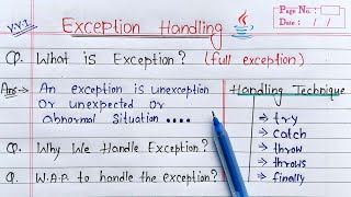 Exception Handling in Java  ArithmeticException [upl. by Norbert]