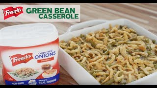 French’s Classic Green Bean Casserole  We Promise Great Taste [upl. by Daryl805]