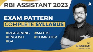 RBI Assistant Syllabus and Exam Pattern 2023 [upl. by Disharoon54]