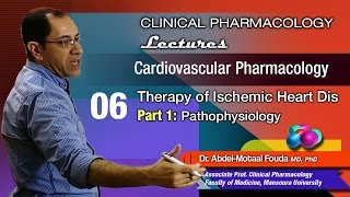 Cardiovascular Pharmacology Ar  06  Ischemic heart disease pathophysiology [upl. by Noseaj]