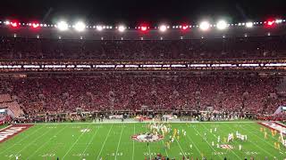 Alabama fans sing Sweet Home Alabama under the new LED lights [upl. by Liamaj]