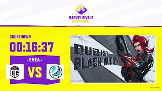 Marvel Rivals Invitational 2025 EMEA Day 2 UTC1） [upl. by Alyakim]