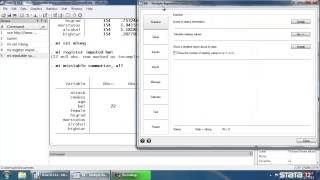 Multiple imputation in Stata® Predictive mean matching [upl. by Chard]