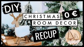 DIY 0€ DECO DE NOËL FACILE  RECUP [upl. by Amberly]