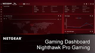 Gaming Dashboard  Nighthawk Pro Gaming [upl. by Candy]