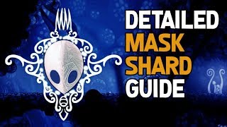 Hollow Knight All Mask Shards Locations Guide [upl. by Cita]