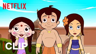 Indumati Introduces Bheem and Chutki  Chhota Bheem  Netflix India [upl. by Elkraps]