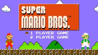 Super Mario Bros  Full Game Walkthrough NES [upl. by Jeritah459]