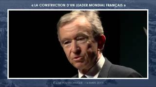 Conférence de Bernard Arnault à lÉcole polytechnique [upl. by Riane]