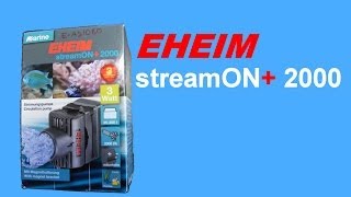 Eheim streamON 2000  Unboxing amp Demonstration [upl. by Sou]