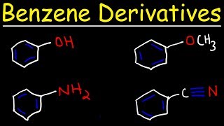 Naming Benzene Ring Derivatives  Aromatic Compounds [upl. by Elum42]