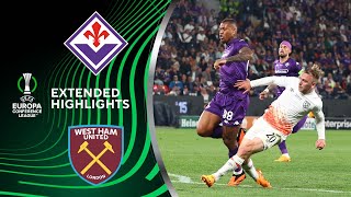 Fiorentina vs West Ham Extended Highlights  UECL Final  CBS Sports Golazo [upl. by Borlow]