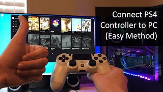 How to Connect PS4 Controller to PC Easy Method [upl. by Merla]