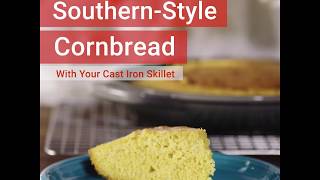 Cast Iron Skillet Cornbread by Americas Test Kitchen [upl. by Anigroeg]