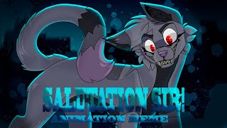 SALUTATIONS SIR  animation meme [upl. by Burkle]