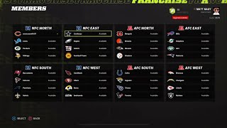 How To Create A League With Friends In Madden 22 Franchise [upl. by Eirrehs603]