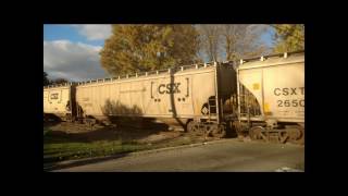 CAUGHT ON CAMERA Ohio Train Derails In Front Of Ambulance [upl. by Zelde]