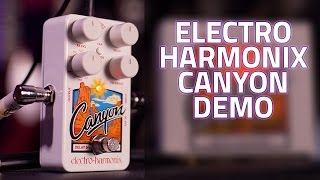 Electro Harmonix Canyon Delay and Looper Pedal Demo [upl. by Sucramal504]