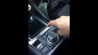 How to enable touch screen while driving Mazda infotainment [upl. by Rasecoiluj]