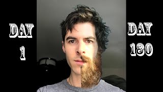 Six Month BEARD Timelapse in Lockdown [upl. by Aihtebat158]