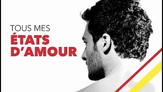 Amir  États damour Lyrics video [upl. by Kwang]