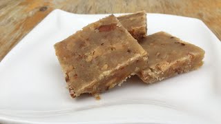 Flour halva recipe  Un halvasinin hazirlanmasi Meyvə qurusu və ləpəli un halvası [upl. by Caravette416]