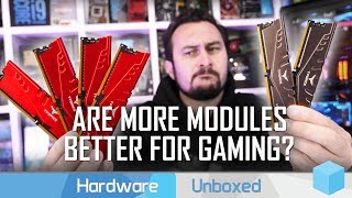 4x4GB vs 2x8GB Intel amp AMD DualChannel Gaming Benchmark [upl. by Sorce853]