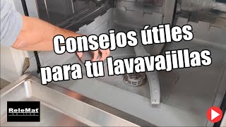 Lavavajillas consejos de funcionamiento Dishwasher operating tips [upl. by Edla857]