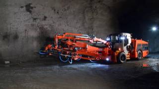 Sandvik DS411 Rock Support Drill  Sandvik Mining and Rock Technology [upl. by Aicenek]