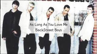 As Long As You Love Me  Backstreet Boys 가사해석 BSB 네가 날 사랑하기만 한다면 [upl. by Marleen633]