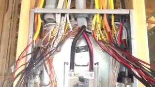 How to install 200 amp sub panel [upl. by Assirol]