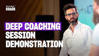 Deep Coaching Live Demonstration  Rich Litvin [upl. by Aneloj]