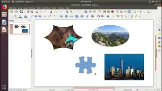 How to crop images into any shape in LibreOffice 6 [upl. by Airottiv999]