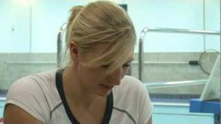 Rebecca Adlington Whats in my Kitbag [upl. by Esilram]