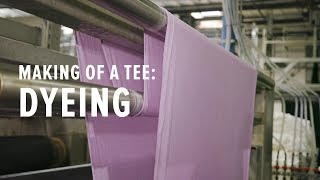 How Fabric is Dyed in a Massive and EcoFriendly Way [upl. by Nasia724]