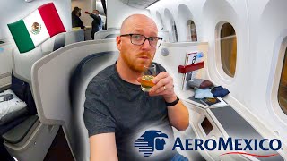 Flying the TEQUILA EXPRESS AeroMexico 787 Business Class [upl. by Sire]