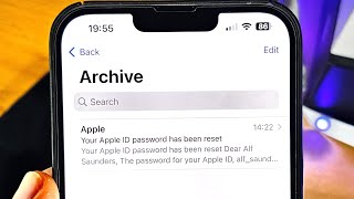 ANY iPhone How To Access Archived Emails [upl. by Kobylak]