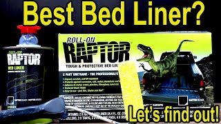 Best Bed Liner ROLL ON Raptor Herculiner Durabak POR15 DupliColor Iron Armor Flex Seal [upl. by Fulbright830]