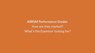 ABRSM  Assessing the Performance Grades a more detailed look [upl. by Johann550]