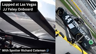 Lapped at Vegas  JJ Yeley Onboard [upl. by Enihpesoj604]