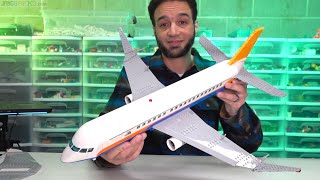 LEGO Passenger Jet rebuilt amp fully customized [upl. by Avon]