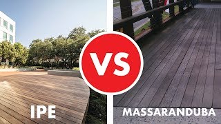 Ipe vs Massaranduba  TimberTips [upl. by Ssor]