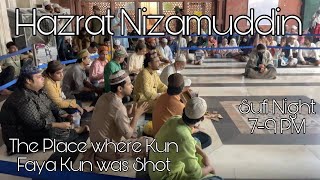 Visiting Kun Faya Kun’s Shooting Location  Hazrat Nizamuddin  Sufi Night [upl. by Anelliw]